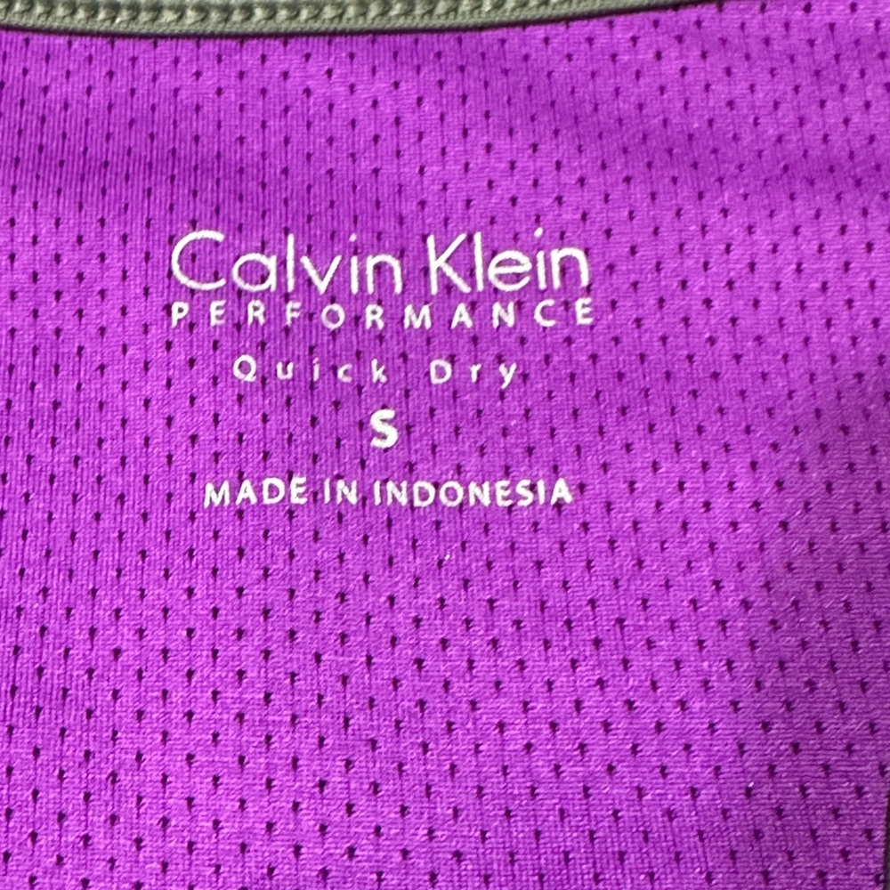 Calvin Klein Performance / Tennis Purple  Sporty  /Quick Dry  Dress - Sz Small - Picture 7 of 8